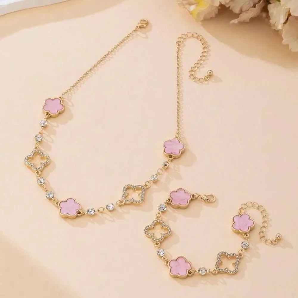 NEW! *French Girl* Fun Flirty Parisienne-Style Necklace & Bracelet